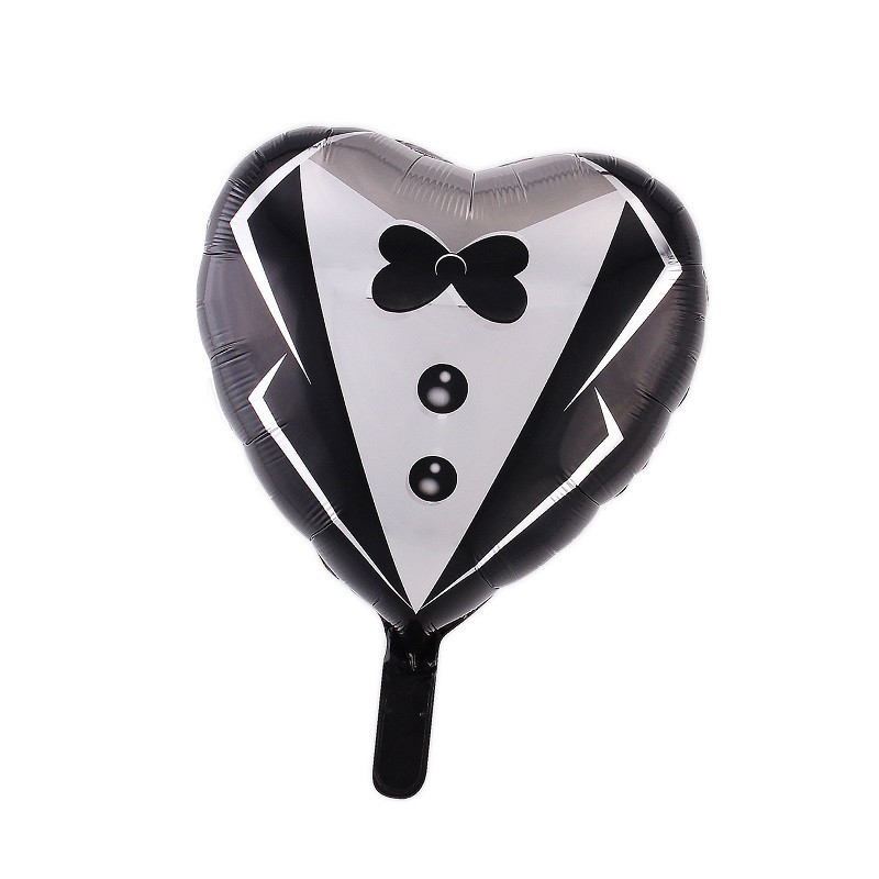 Globo Poliamida Novio 43 cm