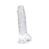 Dildo Realístico Transparente Loving Joy 7"
