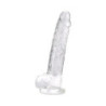 Dildo Realístico Transparente Loving Joy 9"