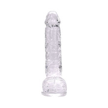 Dildo Realístico Transparente Loving Joy 9"