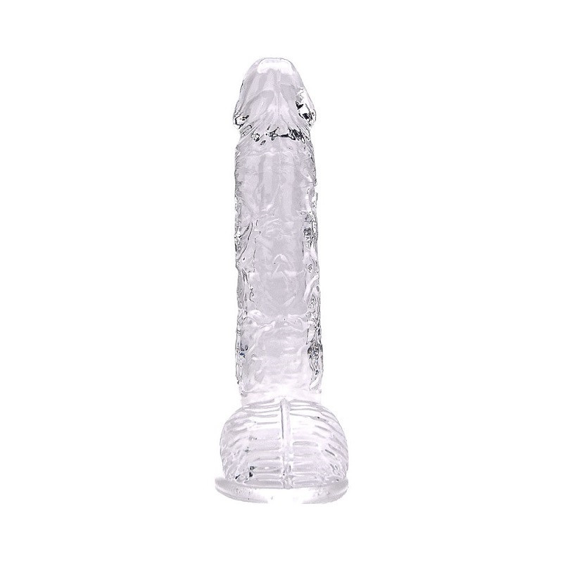 Dildo Realístico Transparente Loving Joy 9"