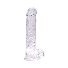 Dildo Realístico Transparente Loving Joy 9"