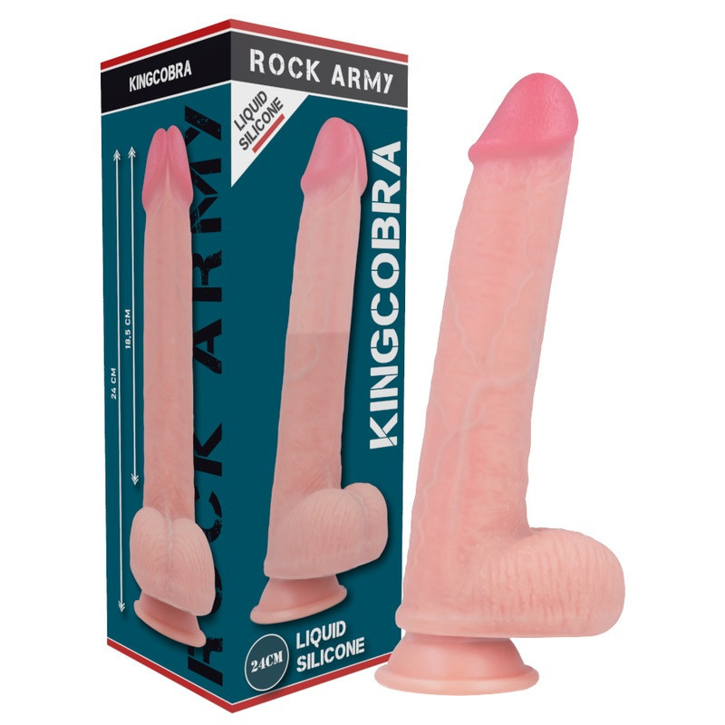 Dildo Rock Army Liquid Silicone Kingcobra