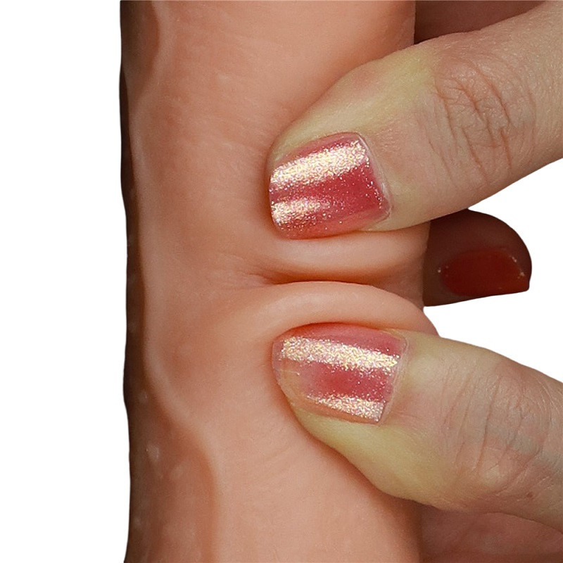 Dildo Sliding Skin Dual Density Lovetoy 7"