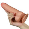 Dildo Sliding Skin Dual Density Lovetoy 7"
