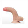 Dildo Sliding Skin Dual Density Lovetoy 7"