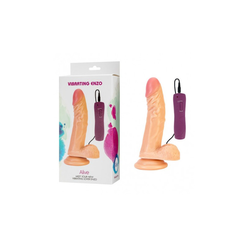 Dildo Vibrador Alive Enzo