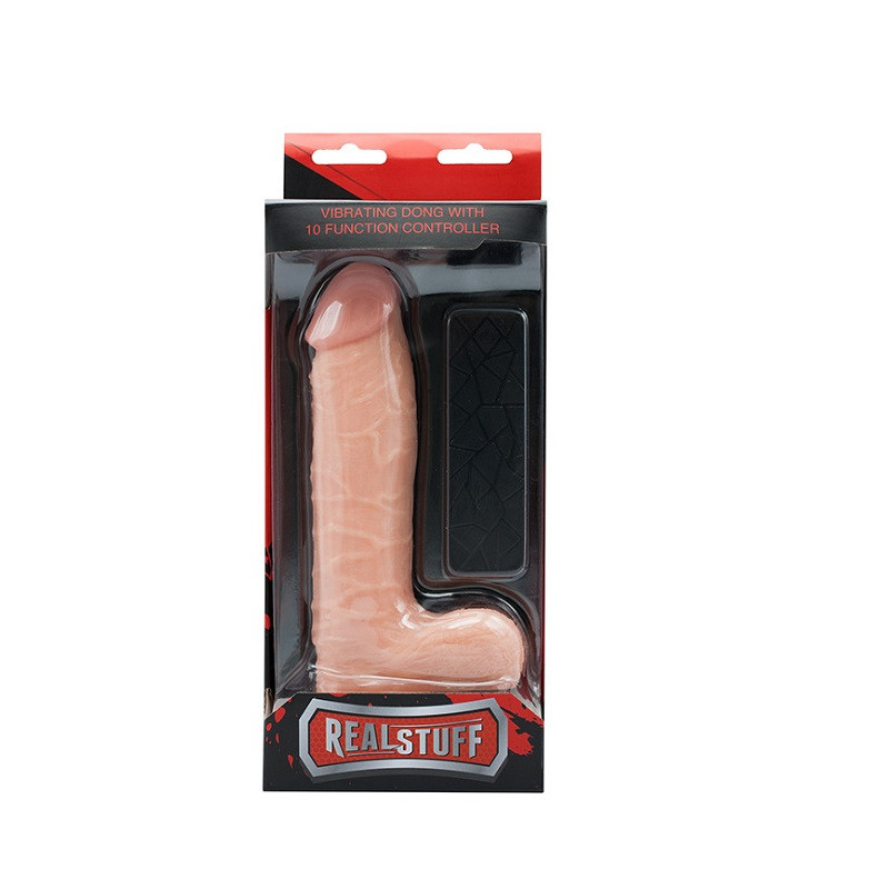 Dildo Vibrador RealStuff 21306 Ventosa