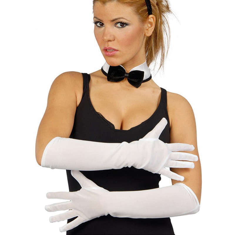 Guantes Blancos Largos