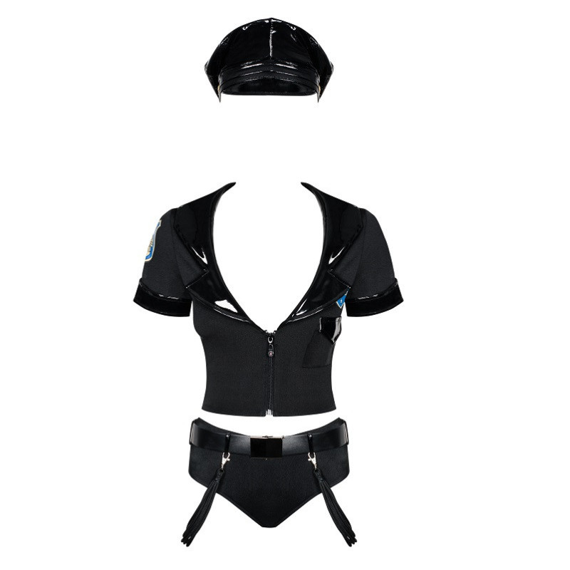 Disfraz Policía De Obsessive Set