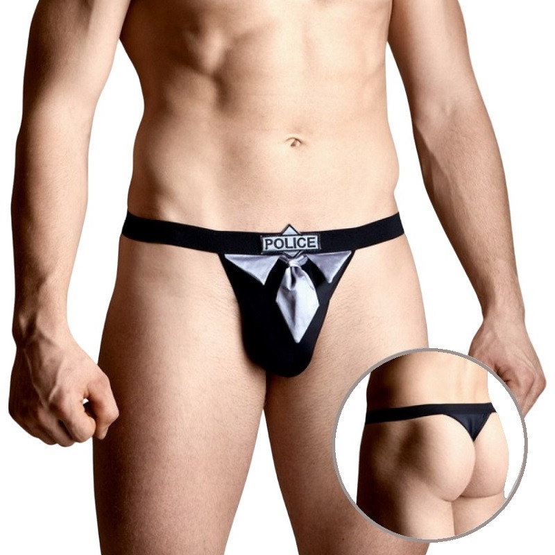 Disfraz Tanga Softline 4490  Police Masculino