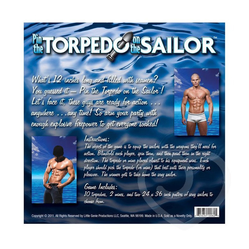 Divertido juego Pin The Torpedo On The Sailor Divertido juego Pin The Torpedo On The Sailor