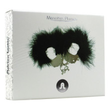 Esposas Adrien Lastic Plumas Negras