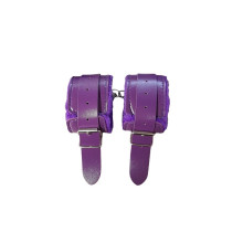Esposas Forradas Con Hebilla Moradas Para Tobillos