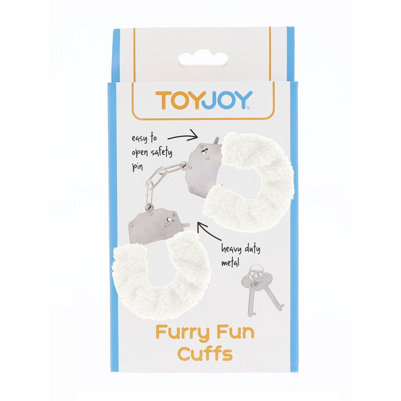 Esposas Forradas Toy Joy Blancas