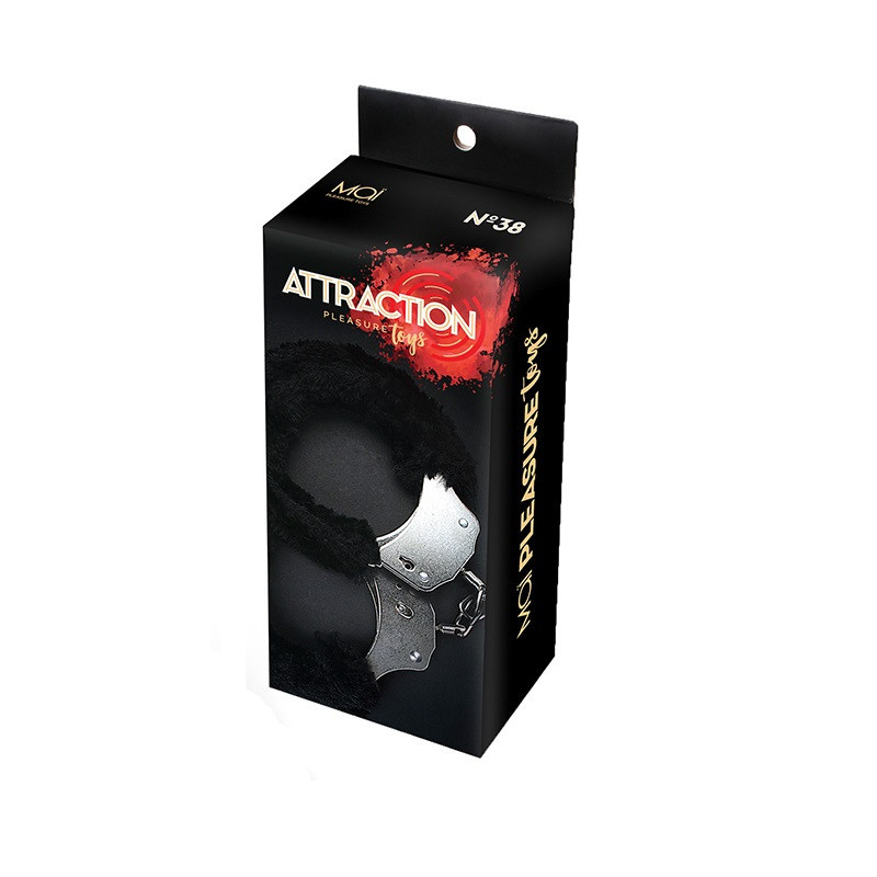 Esposas Metal Forro Negro Mai Attraction Nº38