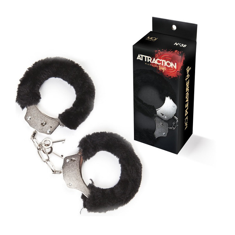 Esposas Metal Forro Negro Mai Attraction Nº38