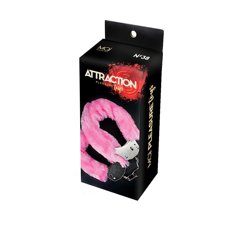 Esposas Metal Forro Rosa Mai Attraction Nº38