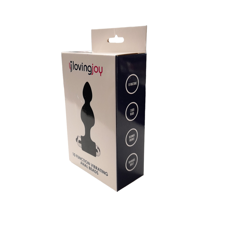 Estimulador Anal Con Vibración Loving Joy