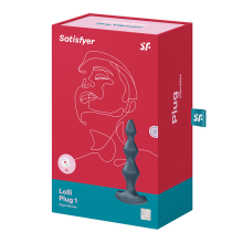 Estimulador Anal Con Vibración Recargable Satisfyer Lolli Plug 1