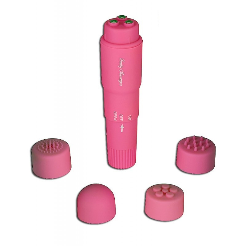Estimulador De Pilas 4 Cabezales Funky Massager Toy Joy