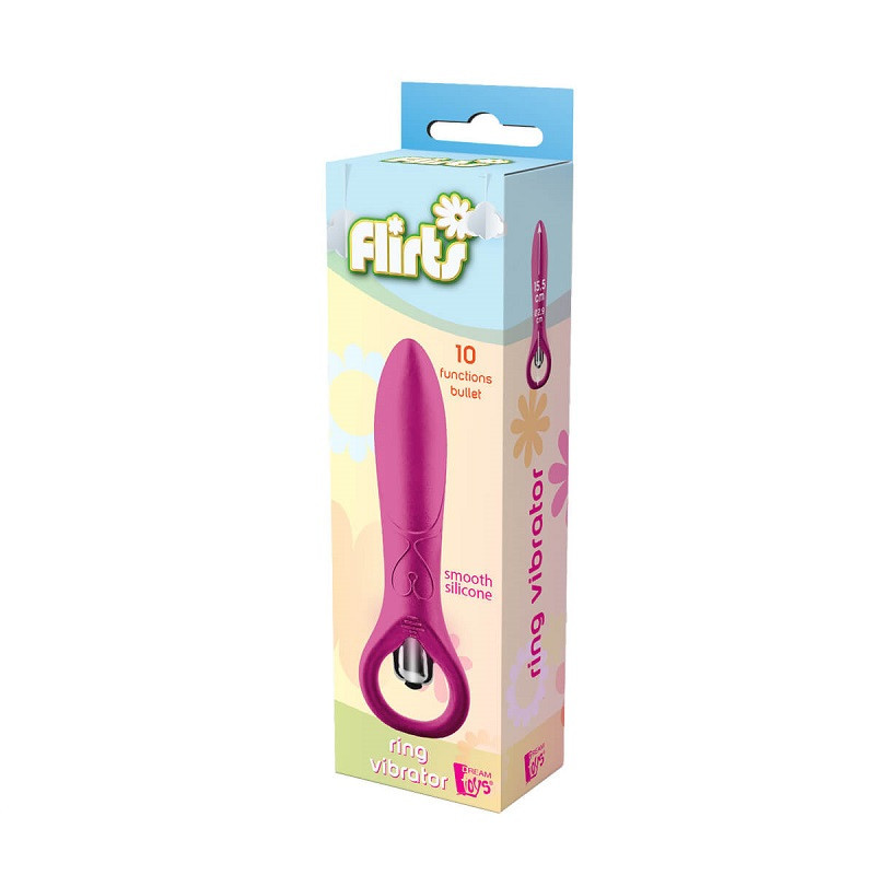 Estimulador De Pilas Dream toys Flirts Silicona Ring Vibrator