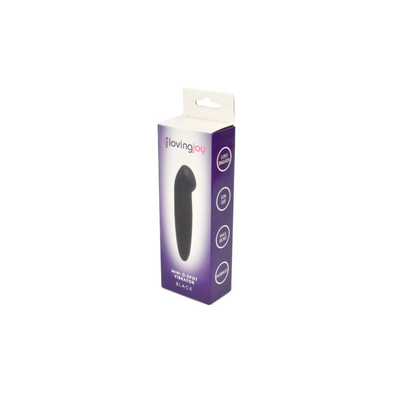 Estimulador De Pilas Loving Joy Mini G-Spot Vibrator Negro