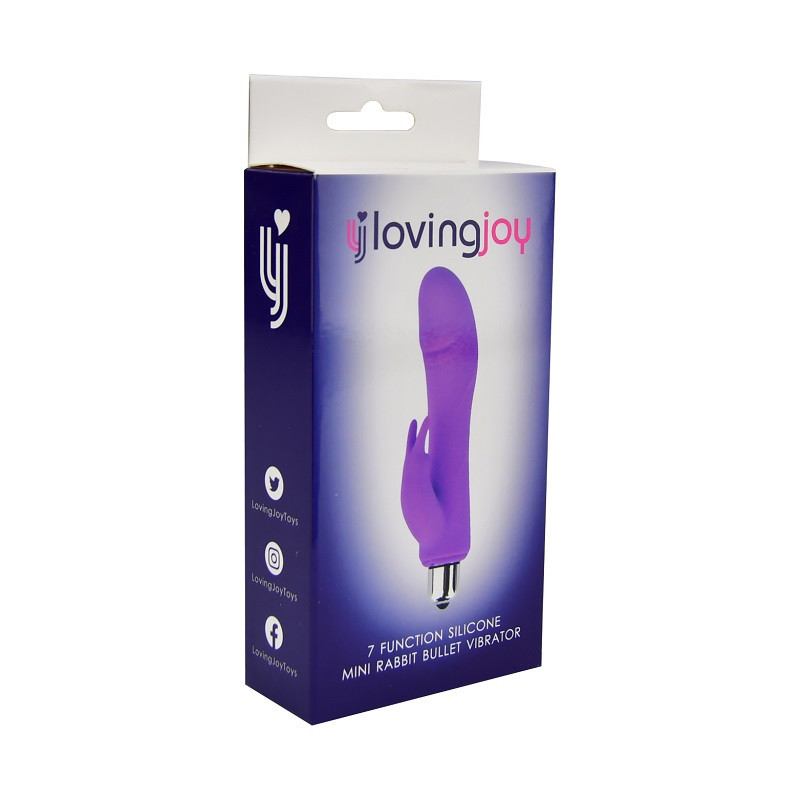 Estimulador De Pilas Loving Joy Mini Rabbit Silicone