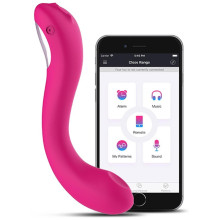Estimulador Recargable Vibrador App Control Osci By Lovense