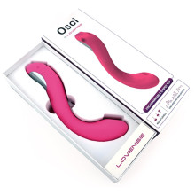 Estimulador Recargable Vibrador App Control Osci By Lovense