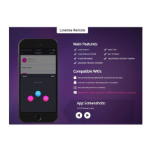 Estimulador Recargable Vibrador App Control Osci By Lovense