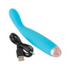 Estimulador Recargable Vibrador Cuties Mini Vibrator Azul