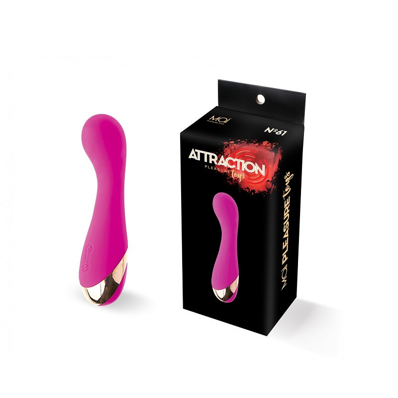 Estimulador Recargable Vibrador Mai Nº 61 Silicona