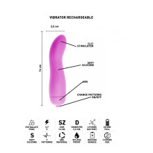 Estimulador Recargable Vibrador Mai Nº 81