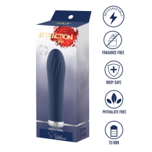 Estimulador Recargable Vibrador Mai Spiral Attraction Silver Edition