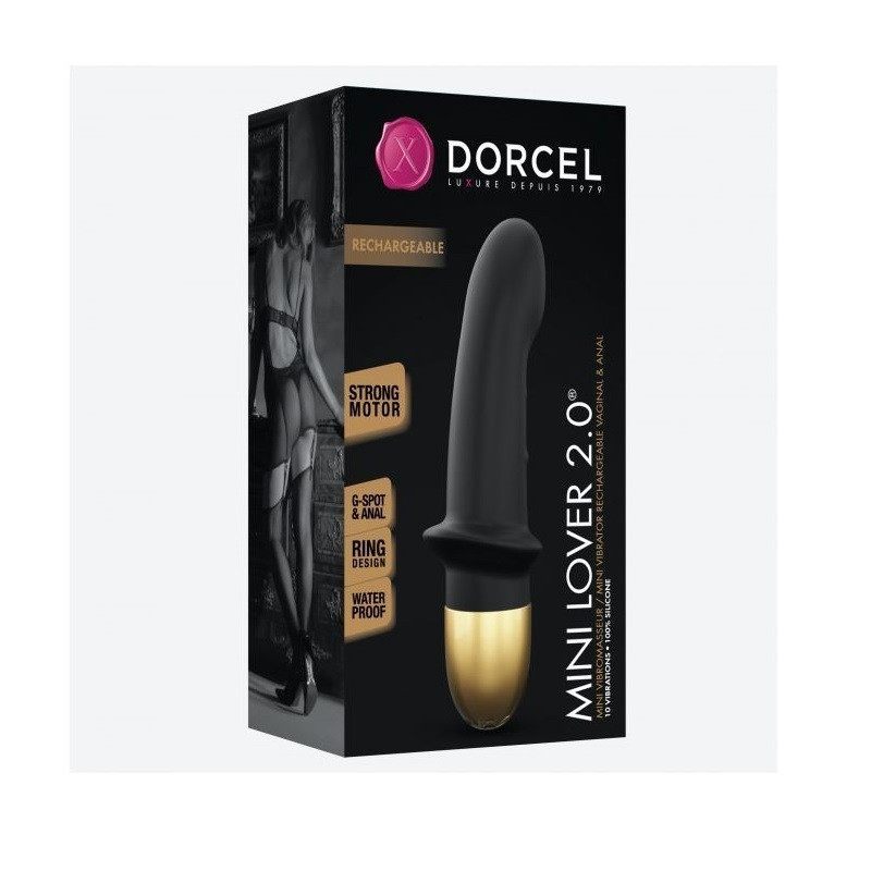 Estimulador Recargable Vibrador Marc Dorcel Mini Lover 2.0