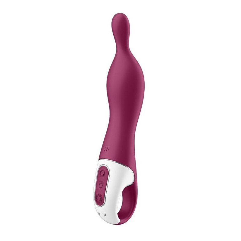 Estimulador Recargable Vibrador Satisfyer A-Mazing 1 Burdeos