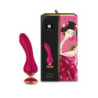 Estimulador Recargable Vibrador Shunga Masajeador Sanya Frambuesa