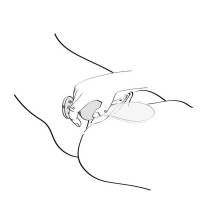 Estimulador Recargable Vibrador Shunga Masajeador Sanya Frambuesa