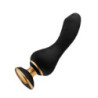 Estimulador Recargable Vibrador Shunga Masajeador Sanya Negro