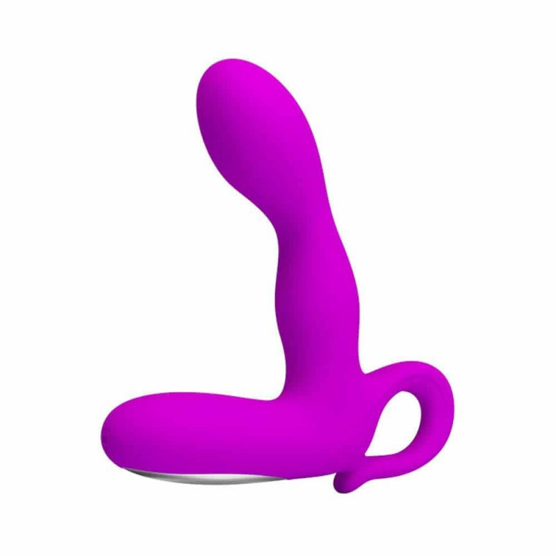 Estimulador Vibrador Prostático Pretty Love Barrack Rosa Recargable