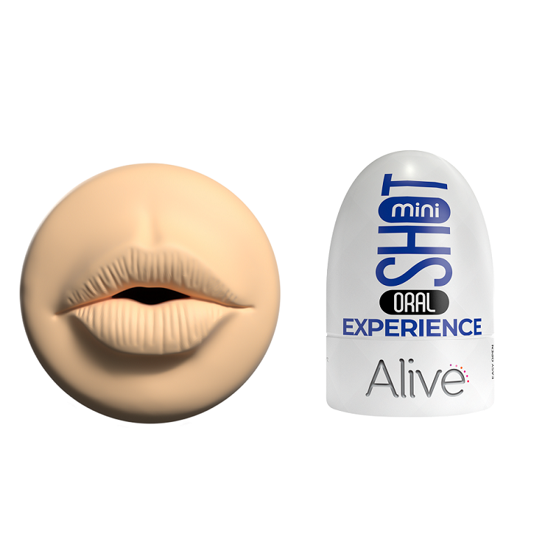 Experience Oral Masturbador Realístico Alive Mini Shot