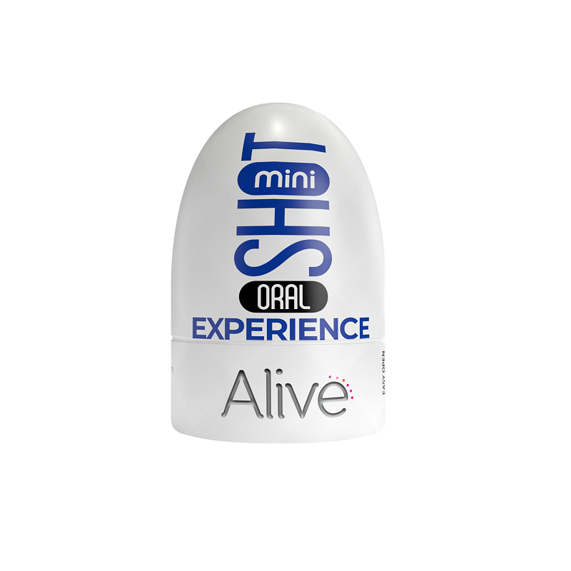 Experience Oral Masturbador Realístico Alive Mini Shot