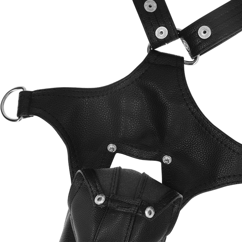 Fetish Submissive Harness Men Body Collar 1150