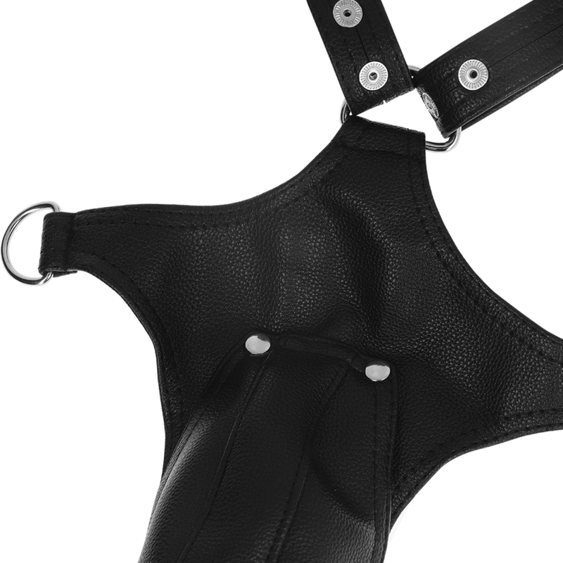 Fetish Submissive Harness Men Body Collar 1150