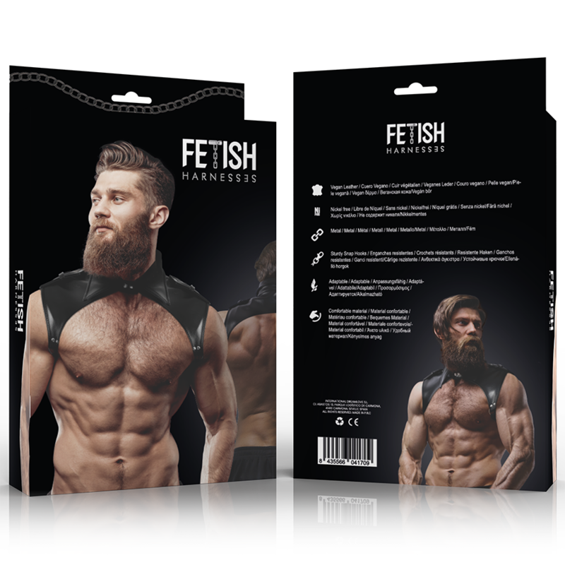 Fetish Submissive Harness Men Brigade Cuello 1709