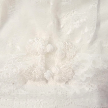 Capucha Sumisión Encaje Blanco Fetish Fashion