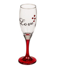 Set Copas Champagne Love Corazones
