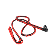 Látigo Extra Largo Kink Rojo/Negro