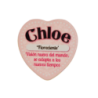 Imán Nombre Chloe Cerámica